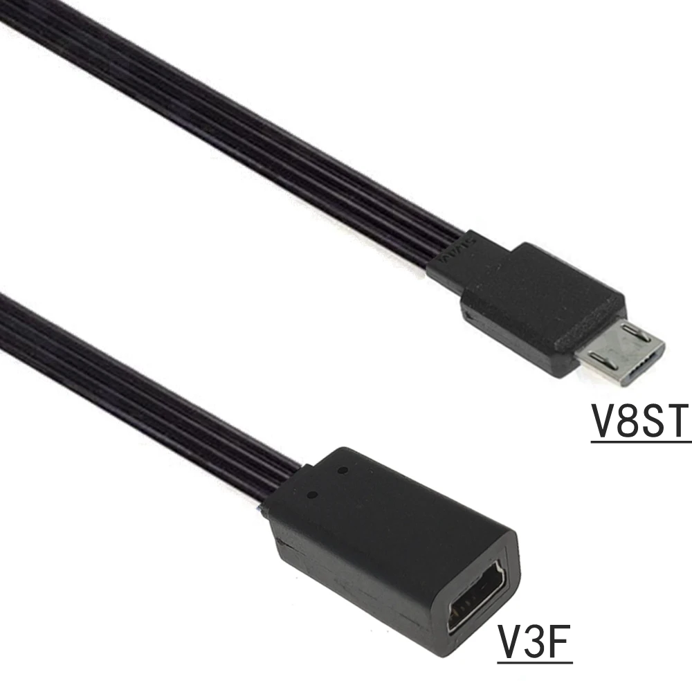 90 درجة 4x زاوية مايكرو USB ذكر إلى USB صغير أنثى USB محول محول كابل شاحن البيانات جديد حتى أسفل اليمين اليسار