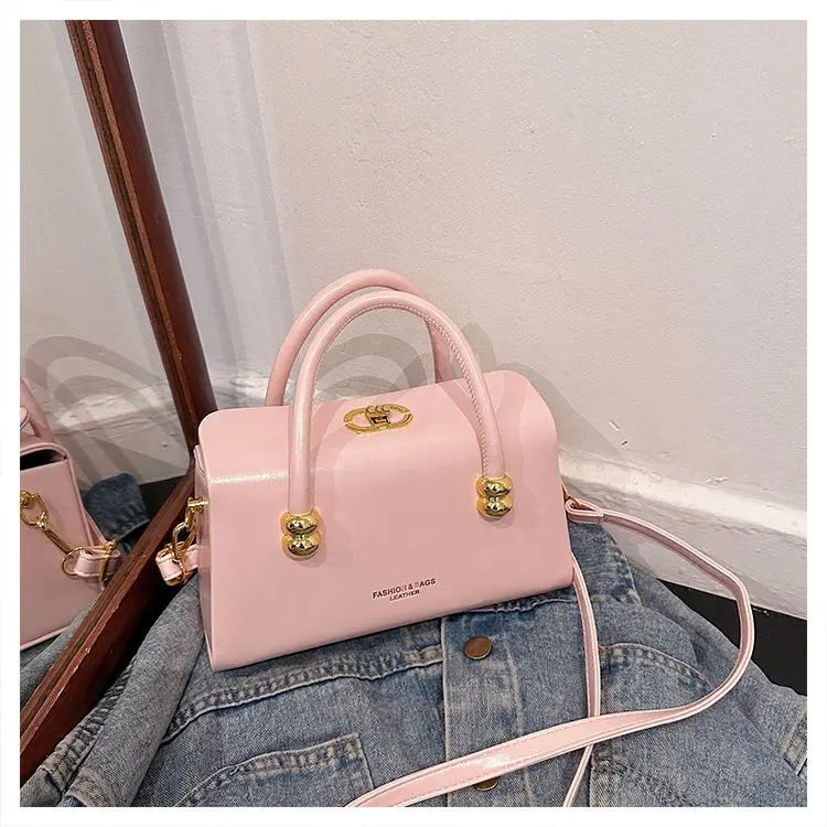 حقيبة صندوقية متخصصة لعام 2025، حافظة بمقبض علوي منظمي للنساء، محفظة كتف بمشبك قفل، حقيبة كروس عصرية، حبال نهارية ليلية #4