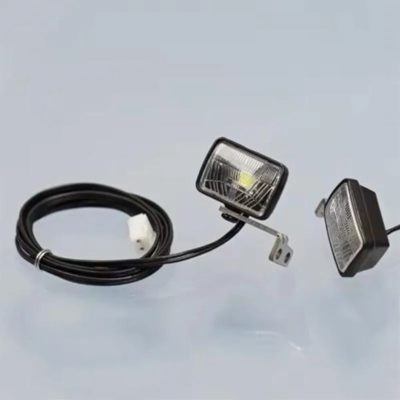 RC نموذج حفارة هيدروليكية الذراع الكبيرة الأضواء LED المصباح ل 1/12 1/14 RC شاحنة قلابة كابوليت CAT336 Huina 1850 JDM LESU