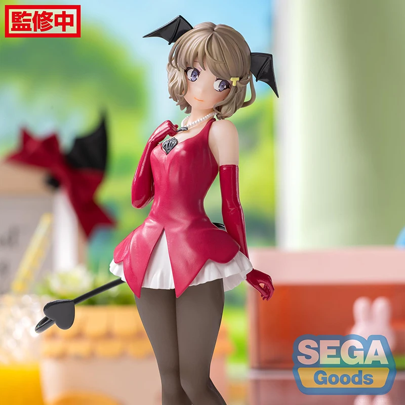 SEGA 데스크탑 장식 컬렉션, Rascal Does Not Dream of Bunny Girl Senpai Koga Tomoe 모델 장난감, 오리지널 애니메이션 피규어, 18cm