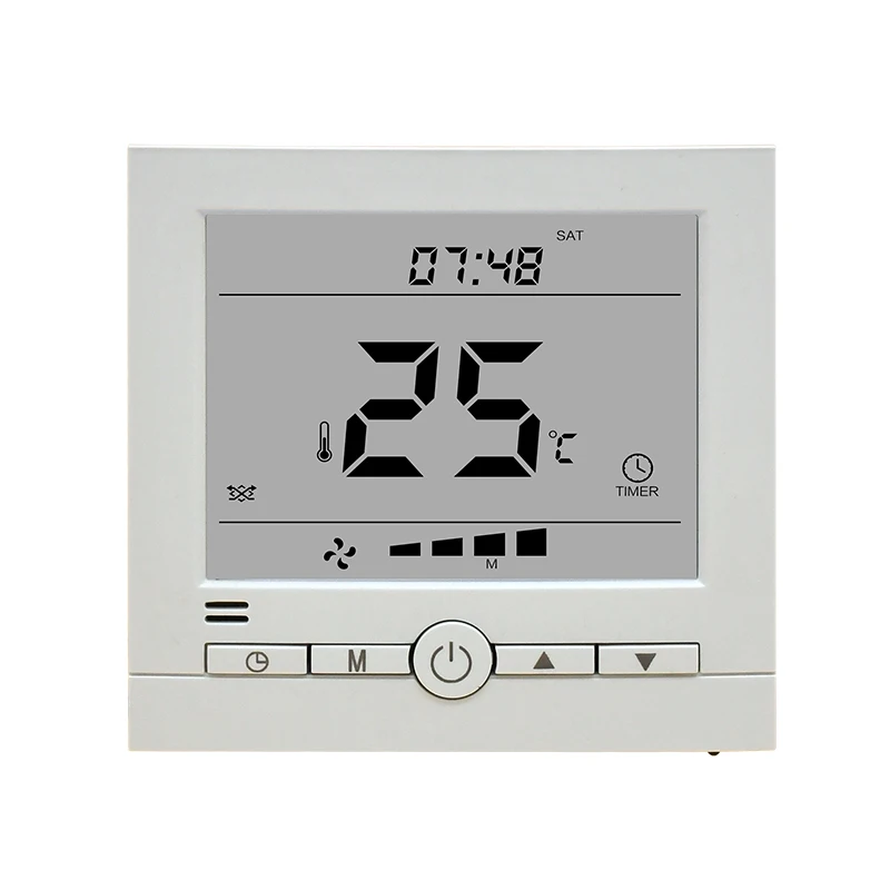 3 speed ventilation fan controller real time temperature display fresh air ventilation system wifi thermostat controller