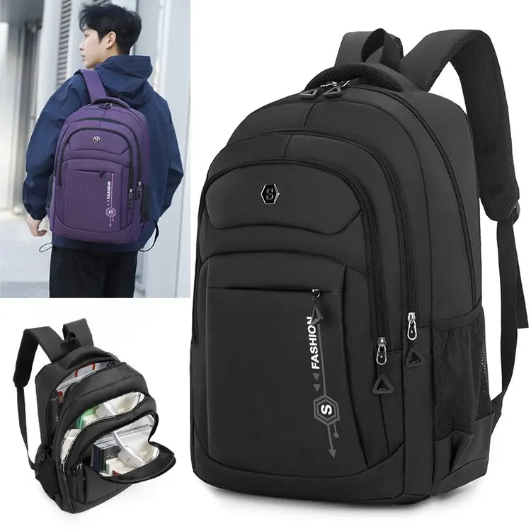

Large Capaci Men's Bapa Faionable Busin Travel Cuter Bag Ideal for Junior And High School Students And Men