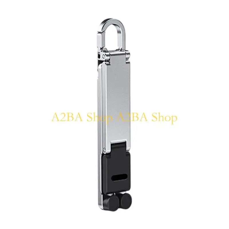 A2BA Convenient Keychain Phone Stand Comfortable Triangular For Solid Hand Use Everywhere