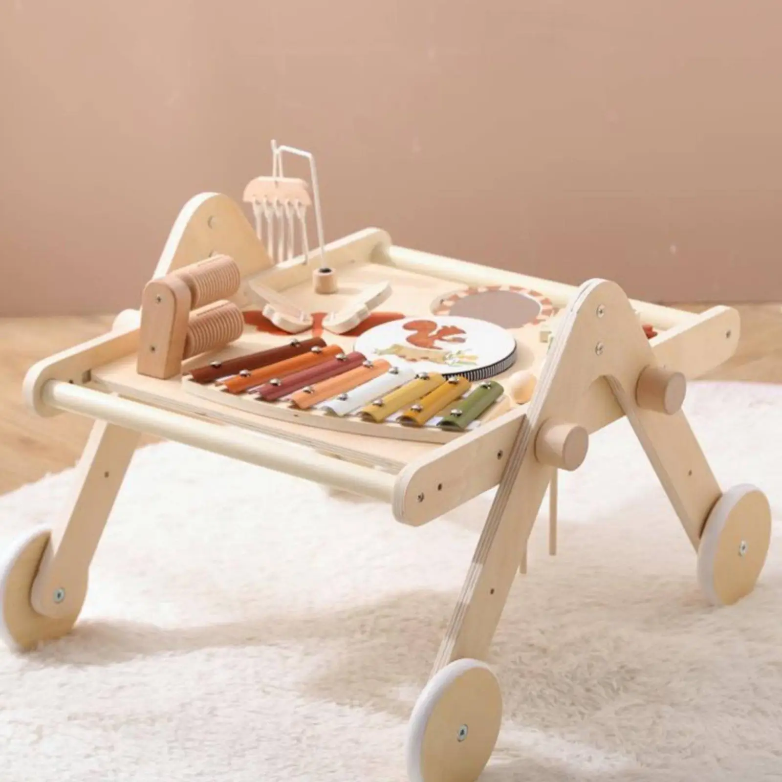 poussette-musicale-pour-bebe-jeu-sensoriel-facile-a-nettoyer
