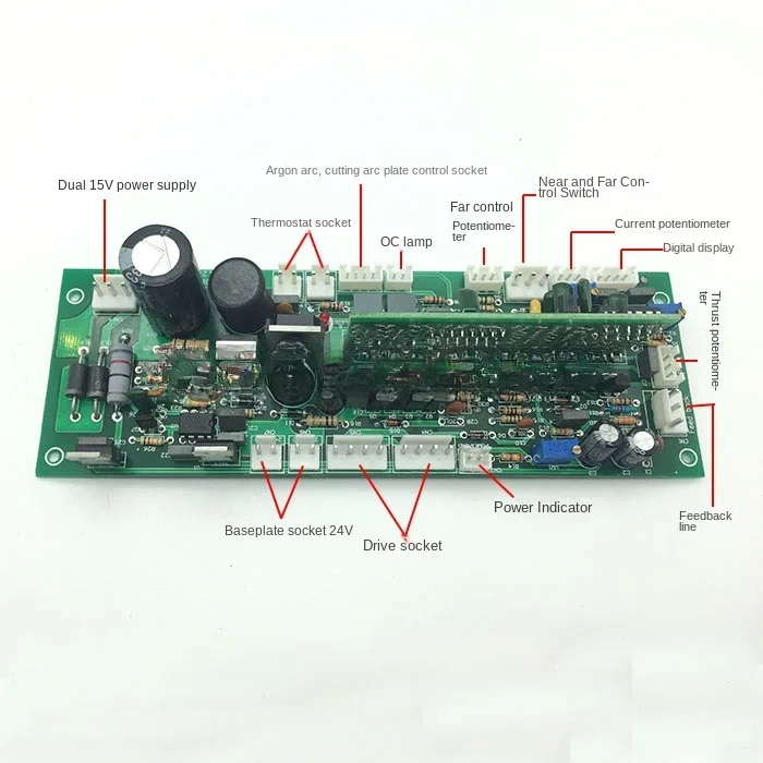 Welding Machine Control Board ZX7-400 Inverter DC Welding Machine Long Strip MOS Pipe Welding Machine Circuit Board