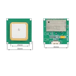 안테나 통합 올인원 UHF RFID 모듈, 1dbi 크기 35x35mm