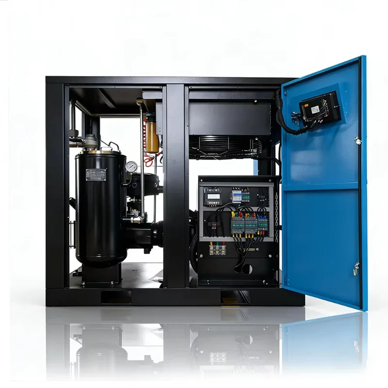 40hp 30kw 10bar 55kw Fixed Speed Compressor De Aire Industrial Screw air Compressor 0.8Mpa