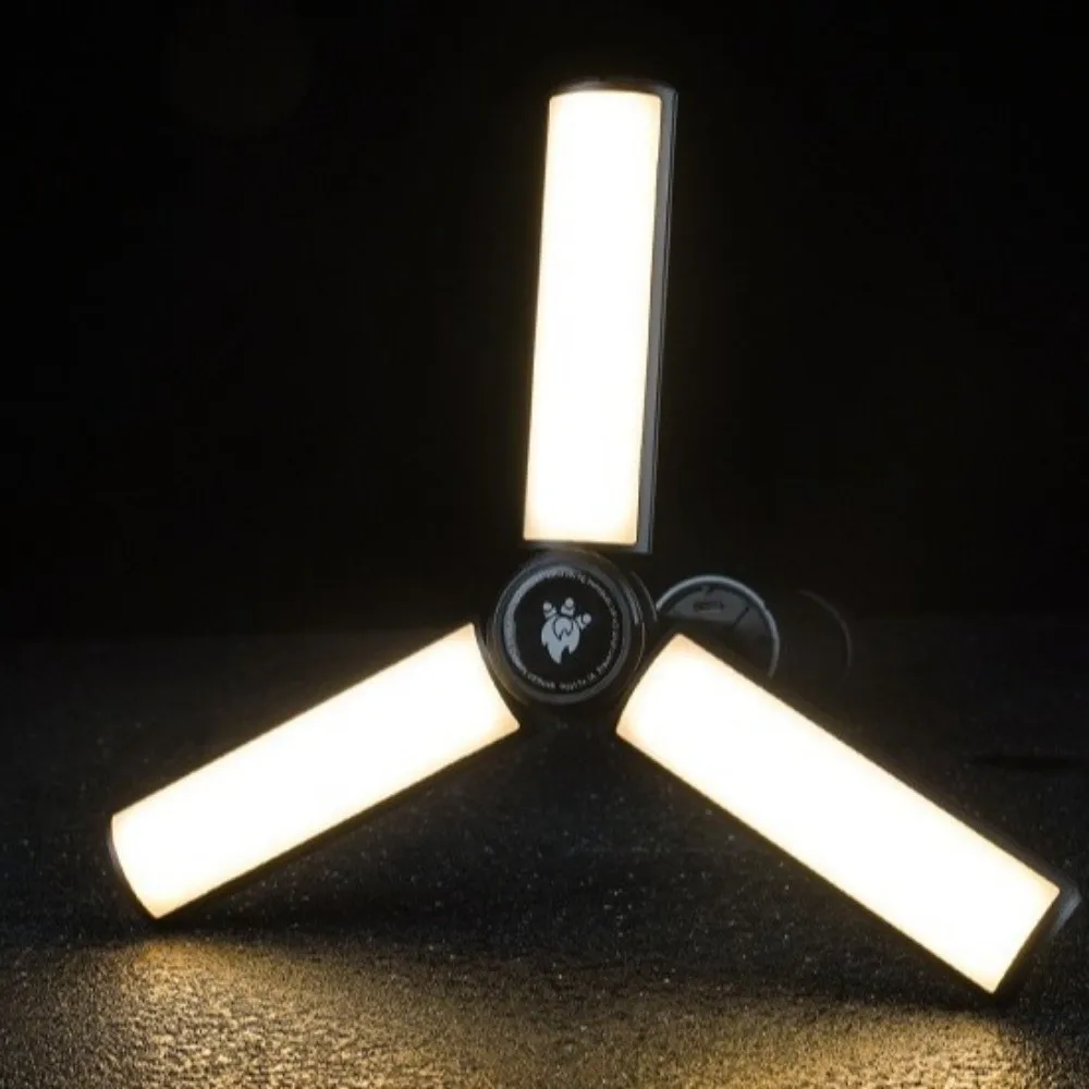LED Light Camping Light USB Rechargeable with Hook Emergency Lamp Telescopic Adjustable Height Telescopic Flashlight