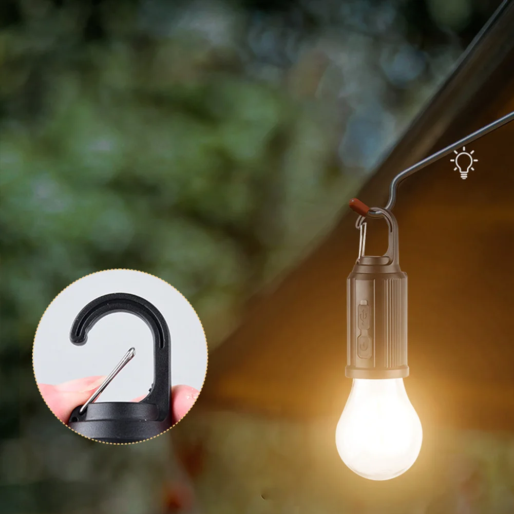 

Светодиодная лампа для кемпинга на солнечной энергии с крючком, светодиодное освещение, фонарь с зарядкой через USB, портативная ручная лампа 400 мАч для уличного барбекю, кемпинга