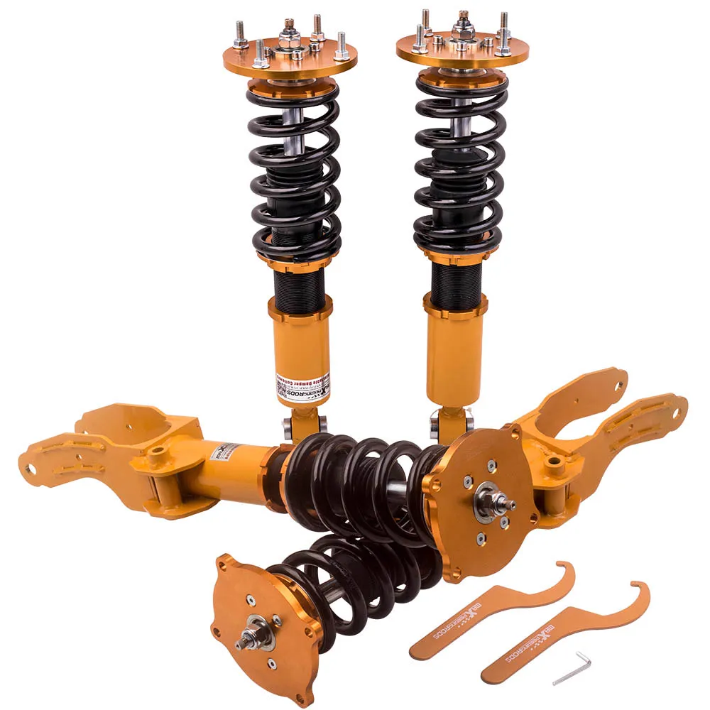 MaXpeedingrodss Adjustable Damper Coilover For Porsche Cayenne 955 957 2002-2010 Shock Absorbers