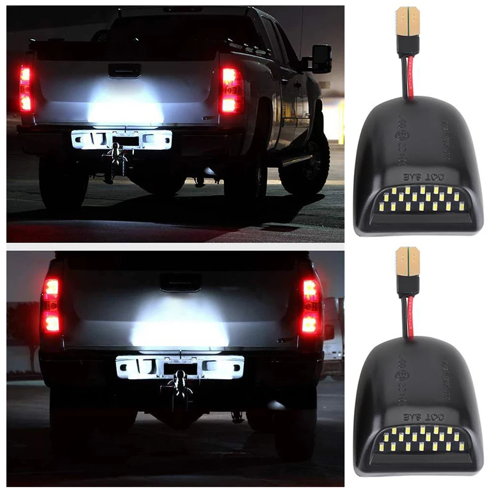 

Truck LED License Plate Lights Assembly Superior Brightness Clarity Led License Plate Lights For Enhanced Night Driving