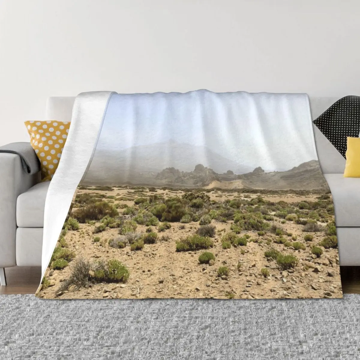 

Tenerife Teide #1 Throw Blanket warm for winter Loose Custom Blankets