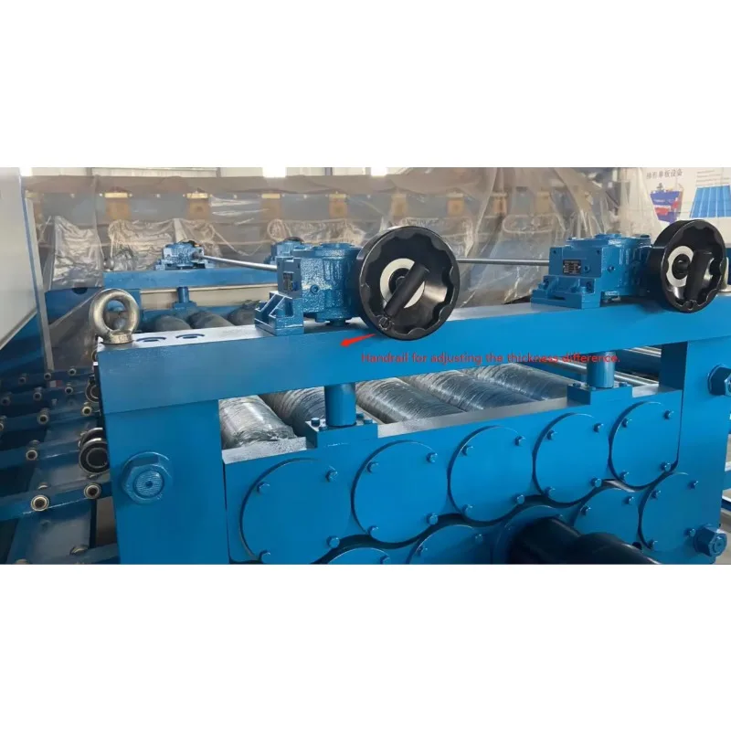 Macchina per goffratura con motivo ondulato Profilewater da disegno popolare