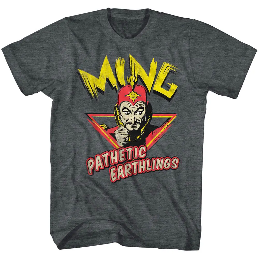 Flash Gordon Ming The Merciless Pathetic Earthlings Men'S T Shirt Who Will Save