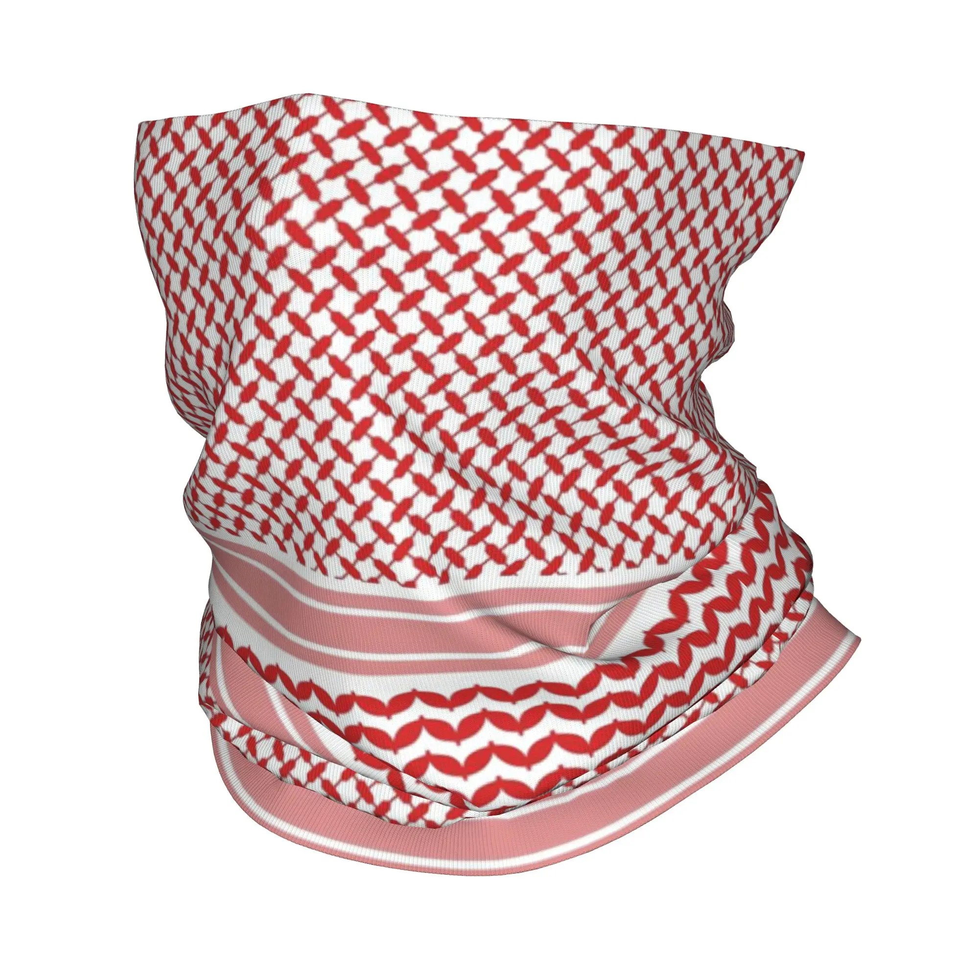 

Дизайнерская бандана-шемаг в иорданском стиле, многофункциональный шарф-маска для лица, теплая маска для бега для мужчин, женщин и взрослых