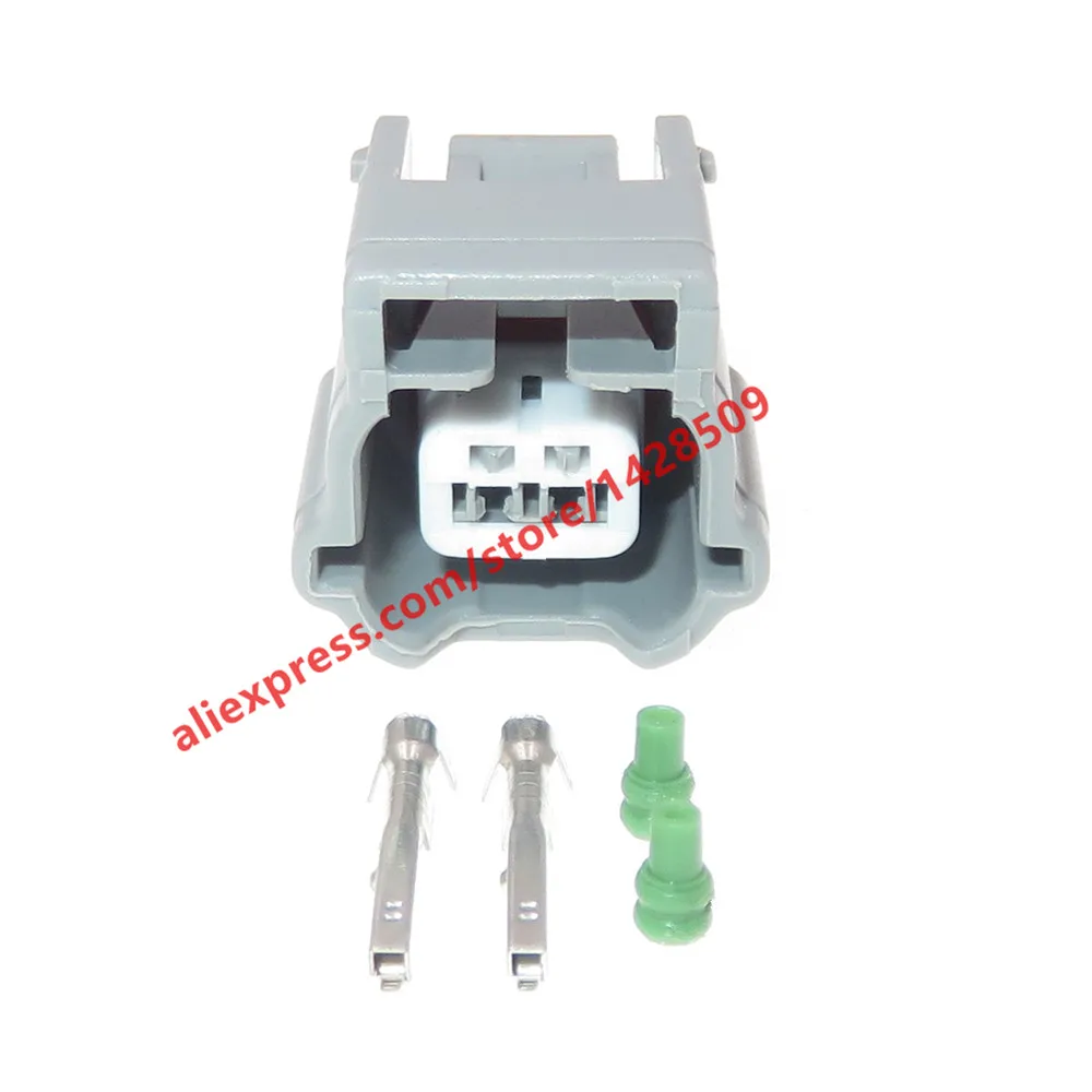 1 Set 2 Pin Car Waterproof Connector 7282-9393-10 7283-9392-40 Auto Wheel Anti-lock Braking System ABS Sensor Socket