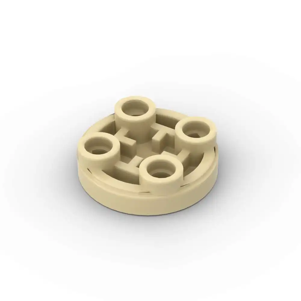 Moc 10 pçs parte tijolos 3567 arredondado 2x2 telha invertida blocos de construção conjunto casa castelo partícula quebra-cabeça diy montar brinquedos presente do miúdo