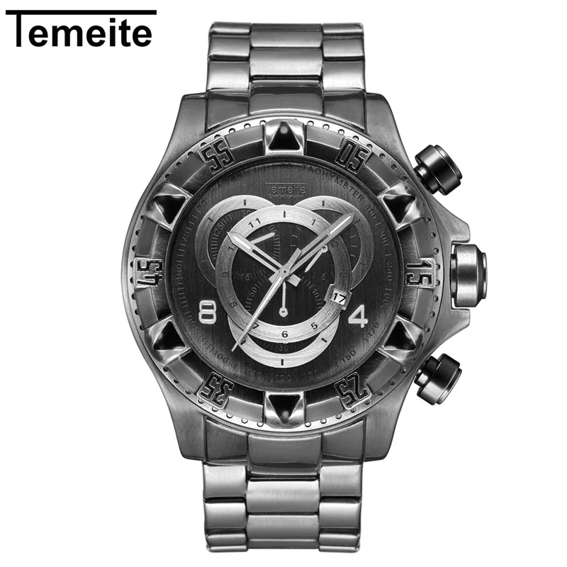 Montre analogique à quartz étanche en acier inoxydable pour hommes, montres-bracelets pour hommes d'affaires, marque supérieure, mode originale, 2023