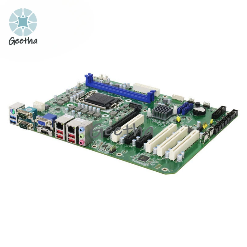 For High Stability ATX Industrial Motherboard with H420E Chipset Support Intel 10th Gen Processors NVMe SSD 6 RS485 COM