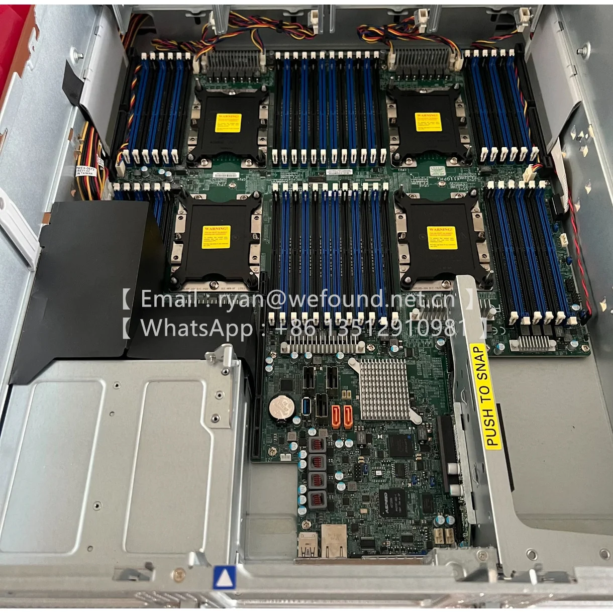 X11QPH+ for Supermicro Server Motherboard, LGA-3647 Xeon Scalable Processors, C621