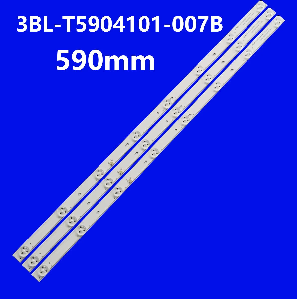590mm LED Backlight strips 8 lamp for Akai TVL323 3BL-T5904101-007B Master TL320