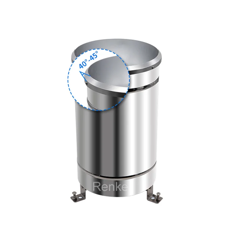 Semi-stainless Steel Rainfall Sensor Meteorological Hydrological Monitoring Digital Rain Gauge Tipping Bucket