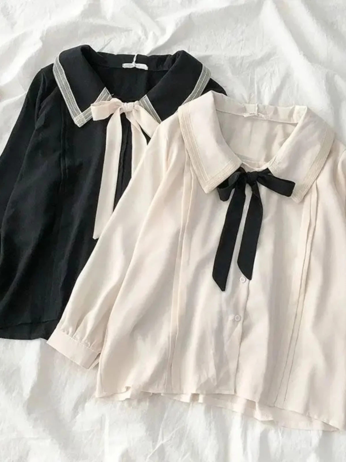 

Casual Loose Long Sve irt Street Sle Loose Fit Turn-down Collar Long irt Casual Loose irt for Women