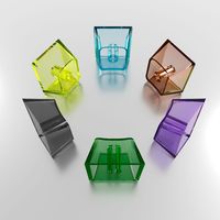 10 Pcs Crystal Transparent Keycaps Cherry Height PC Material DIY Mechanical Keycaps Mirror Transparent Key Caps R4