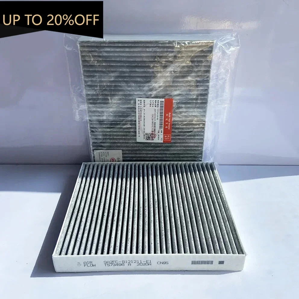 

Cabin A/C Fresh Air Filter For BYD SONG MAX DM/SONG PLUS DM/SONG Pro DM/SONG PRO Hybrid 1.5 SA2FC-8121211-E1