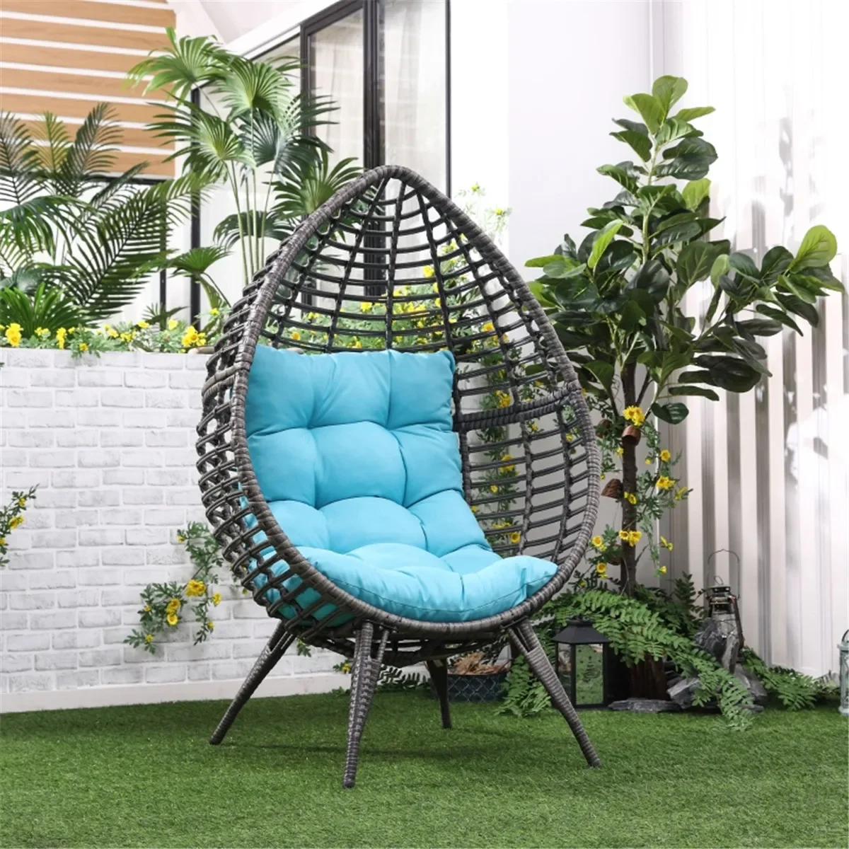 

Egg Chair outdoor chair patio furniture rattan furnitures garden-furniture rattan chair garden chairs balcony-furniture patio
