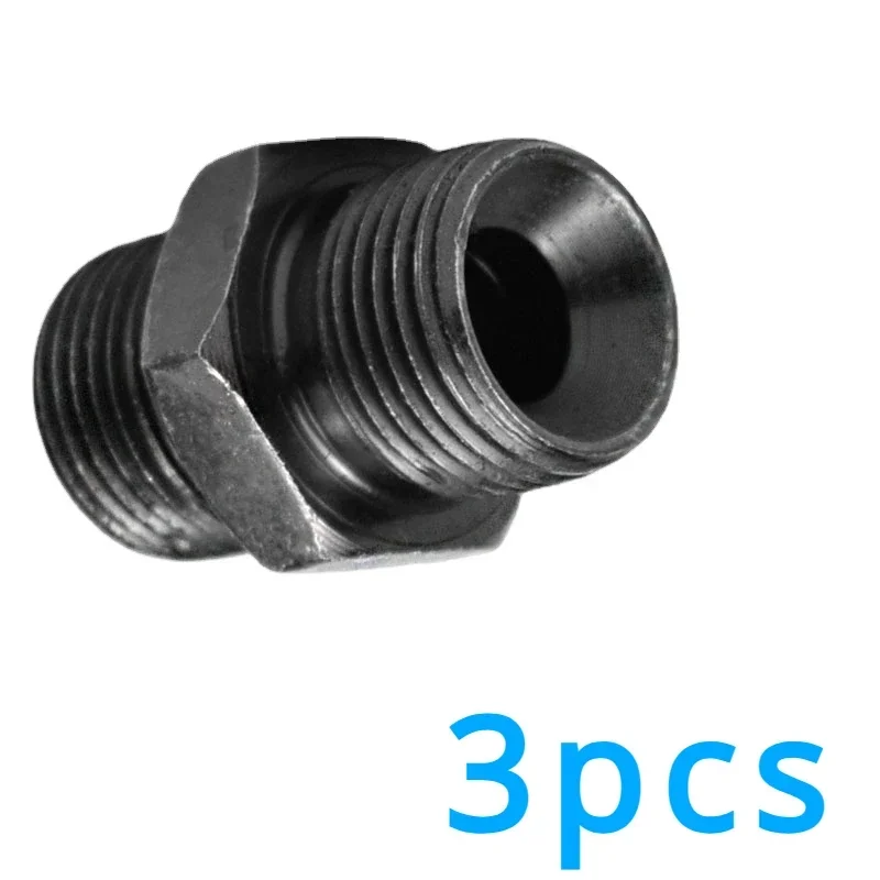 Metric C-type hydraulic thread,high-pressure oil pipe transition joint,external thread transition,sleeve variable straight joint