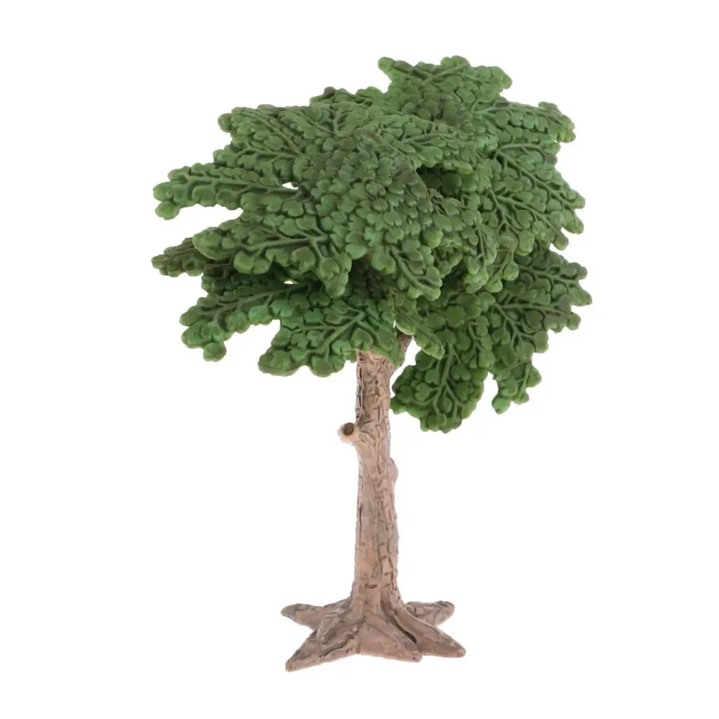 Arbres modèles en plastique, micro décoration de paysage, arbre de diorama