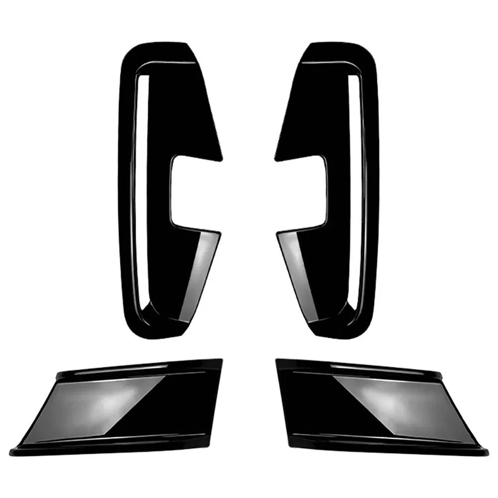 

Easy Install Car Vent Trims Car Aesthetics M Sport Accessories Gloss Black Trim Optical Effect Sleek Appearance