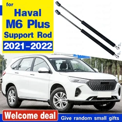 Hood Gas Struts for Haval M6 Plus 2021 2022 Front Bonnet Modify Lift Supports Shock Springs Charged Dampers Absorber Prop Rod