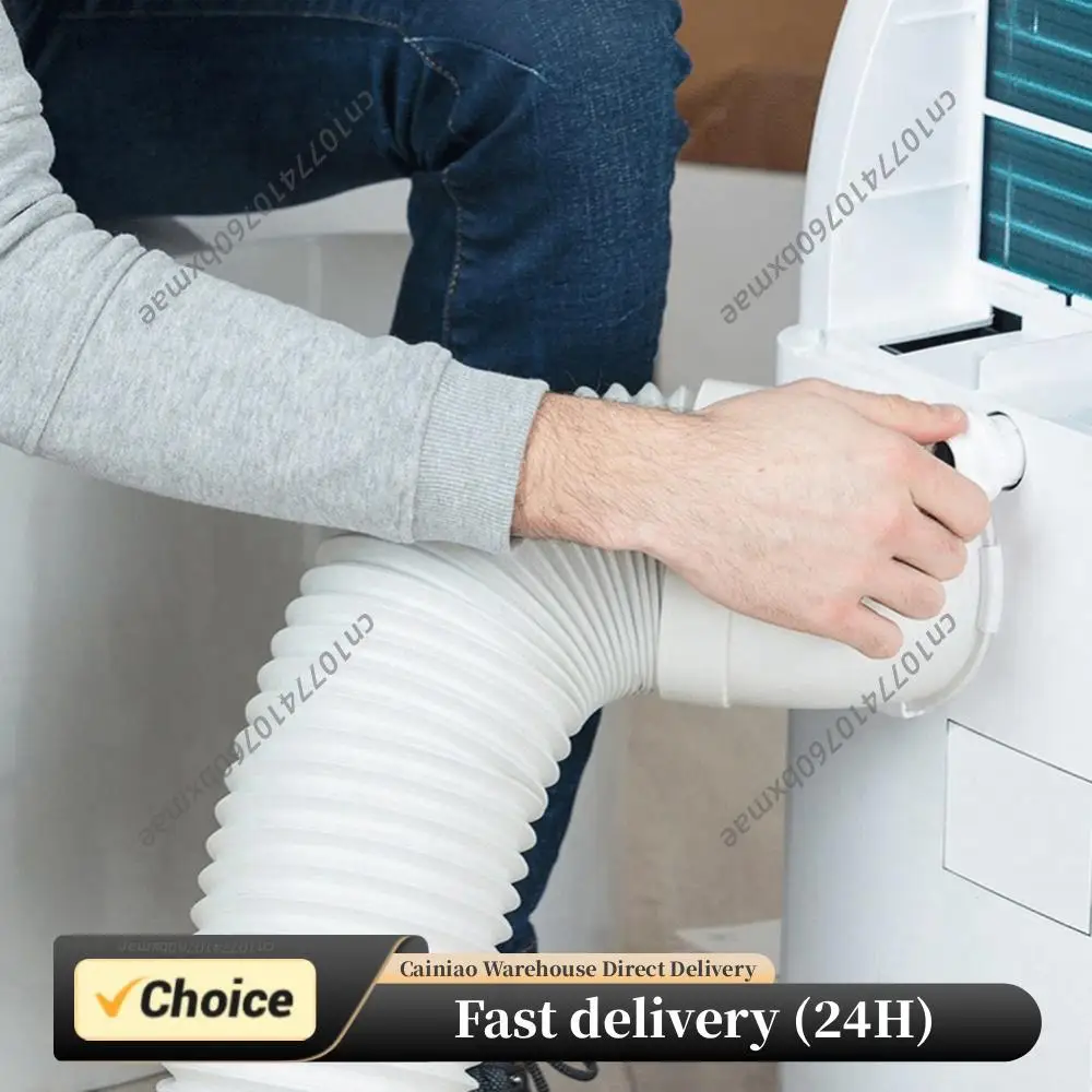 

Universal Duct Extension Pipe Telescopic Flexible Exhaust Hose Accessories Vent Tube for Mobile Air Conditioning