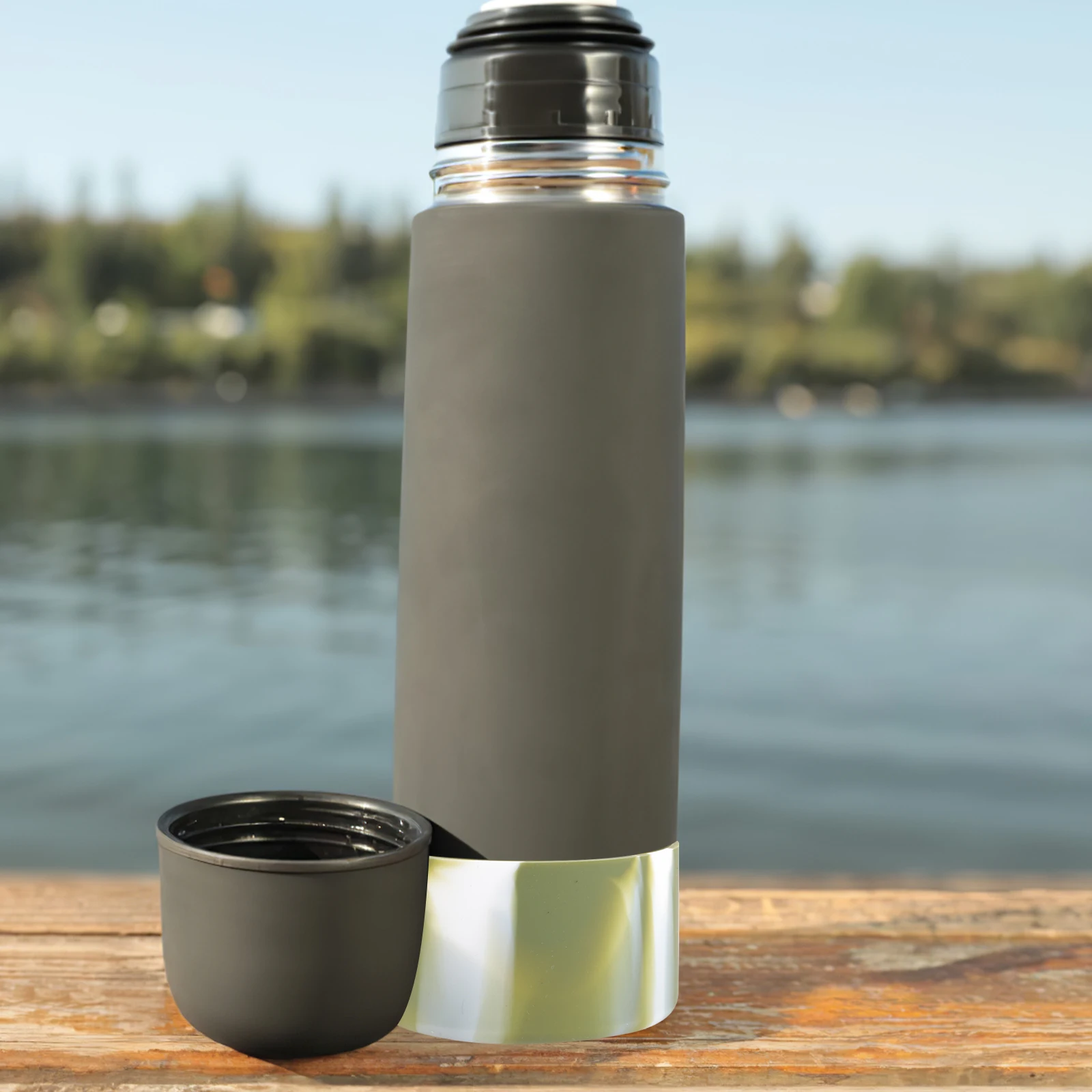 

Silicone Water Bottle Sleeve Soft Non-Skid Boot Protective Cover Glass Cup Bottom Insulation Bottle Supplies