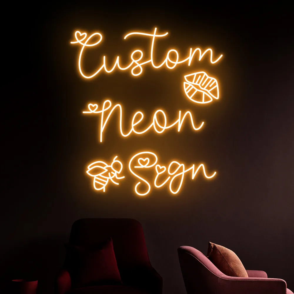 

Led Neon Sign Beauty Salon Custom Led Letters Neon Lamp Creative Birthday Party Gift Room Wall Decor Can Personalized Neon Signs