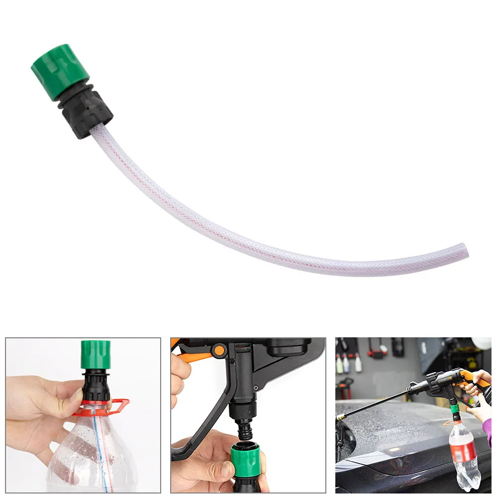 Adapter For Lithium Battery Washer Gun With Coke Bottle High Pressure Washer Gun Hose Quick Connection Car Cleaning Accessories