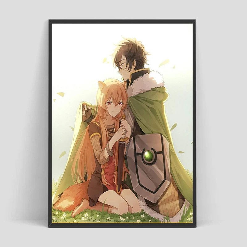 Tate No Yuusha No Nariagari Movie Poster Wall Posters Room Decor Tableau Decoration Mural Decorative Paintings Home Decorations