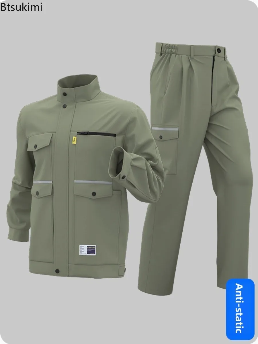 spring-autumn-men-anti-static-work-clothes-set-wear-resistant-labor-protection-clothing-workshop-mechanical-repair-work-clothes