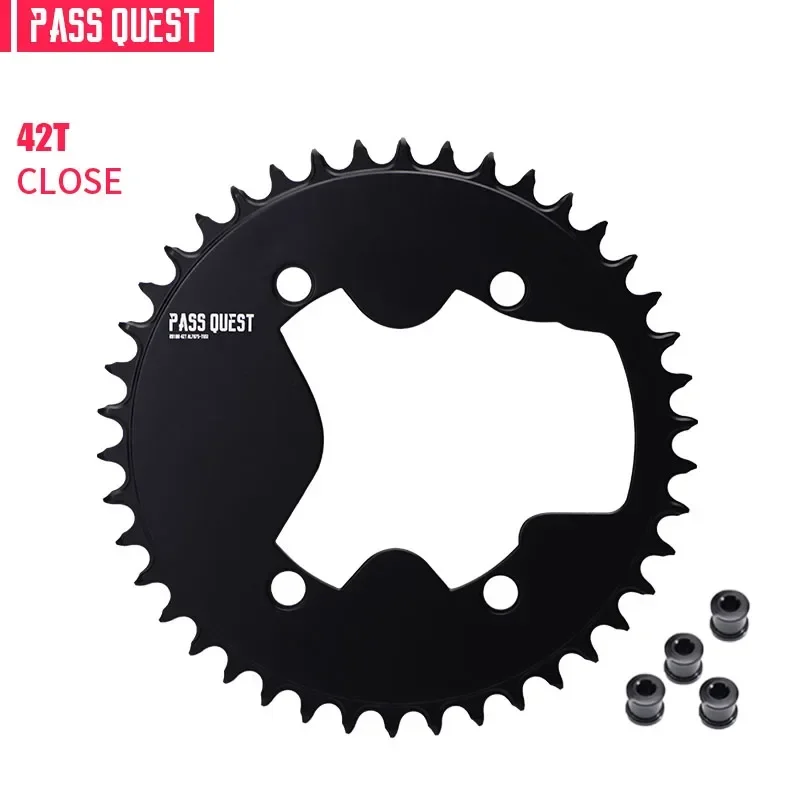 PASS QUEST 110 bcd kettingblad voor Shimano ULTEGRA r8000 dura ace R9100 105 r7000 Narrow Wide racefiets plaat enkele dishe 54 T