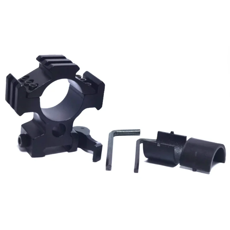 Hunting Scope Mount 30mm 25.4mm Ring QD Cam Locks Quick Release 3x 2 Slots 6 Slots Adapter 20mm Weaver Picatinny Rail Sight