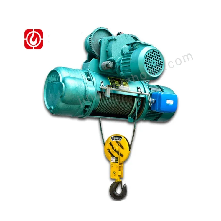 Factory Outlet 1ton 3ton 5ton 8ton 10ton Wire Single Girder End Beam Trolley Motorized Electric Hoist for Overhead Crane