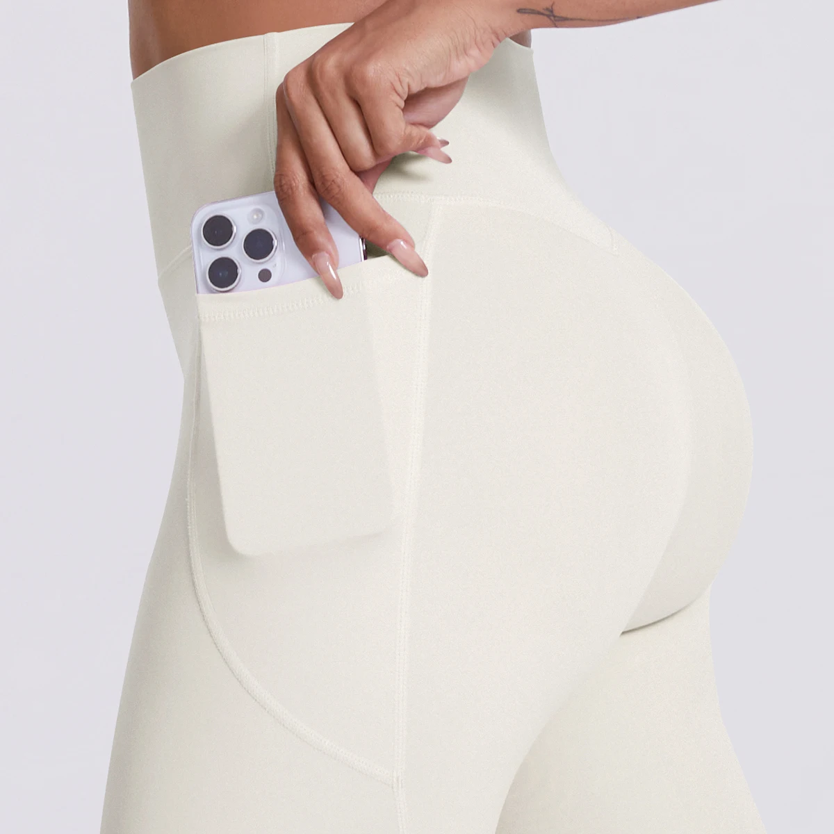 2-teiliges einfarbiges Sport-Yoga-Set für Damen, sexy, schräger Schulter-BH, Fitness-Top, Laufen, Radfahren, Taschen, Hosen, Fitnessstudio, Yoga-Set – Detail 24