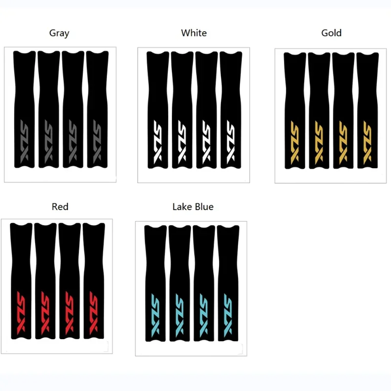 MTB Road Bike Crank Stickers for SLX M7000/M7100 Vinyl Waterproof Antifade Bicycle Cycling Racing Decoration Decal