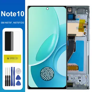 Bilashmart Super AMOLED Note10 Display Screen Digitizer Samsung Galaxy Note 10 N970F N970F/DS LCD Display with Touch Screen Replacement