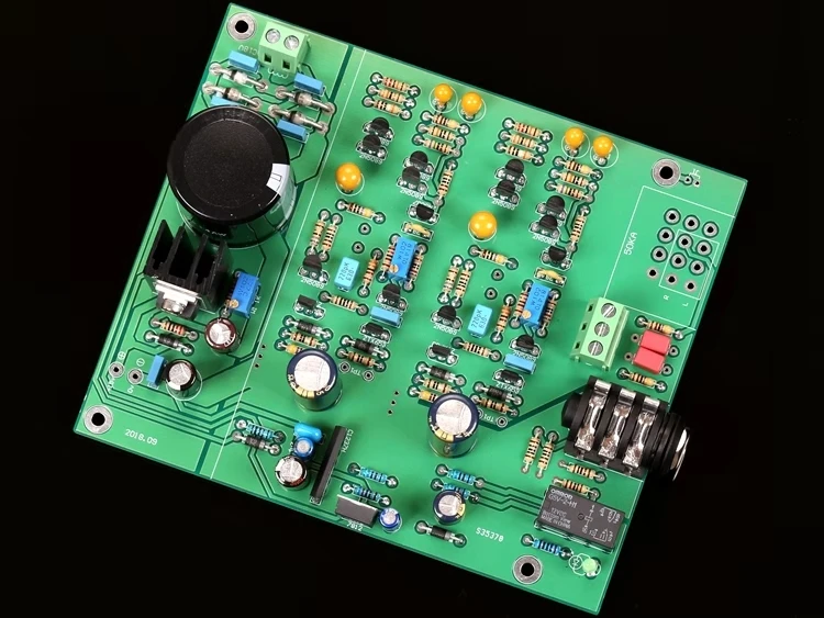 

Assembled HIFI Class A Headphone Amplifier Based on naim Headline2 Line(No potentiometer)