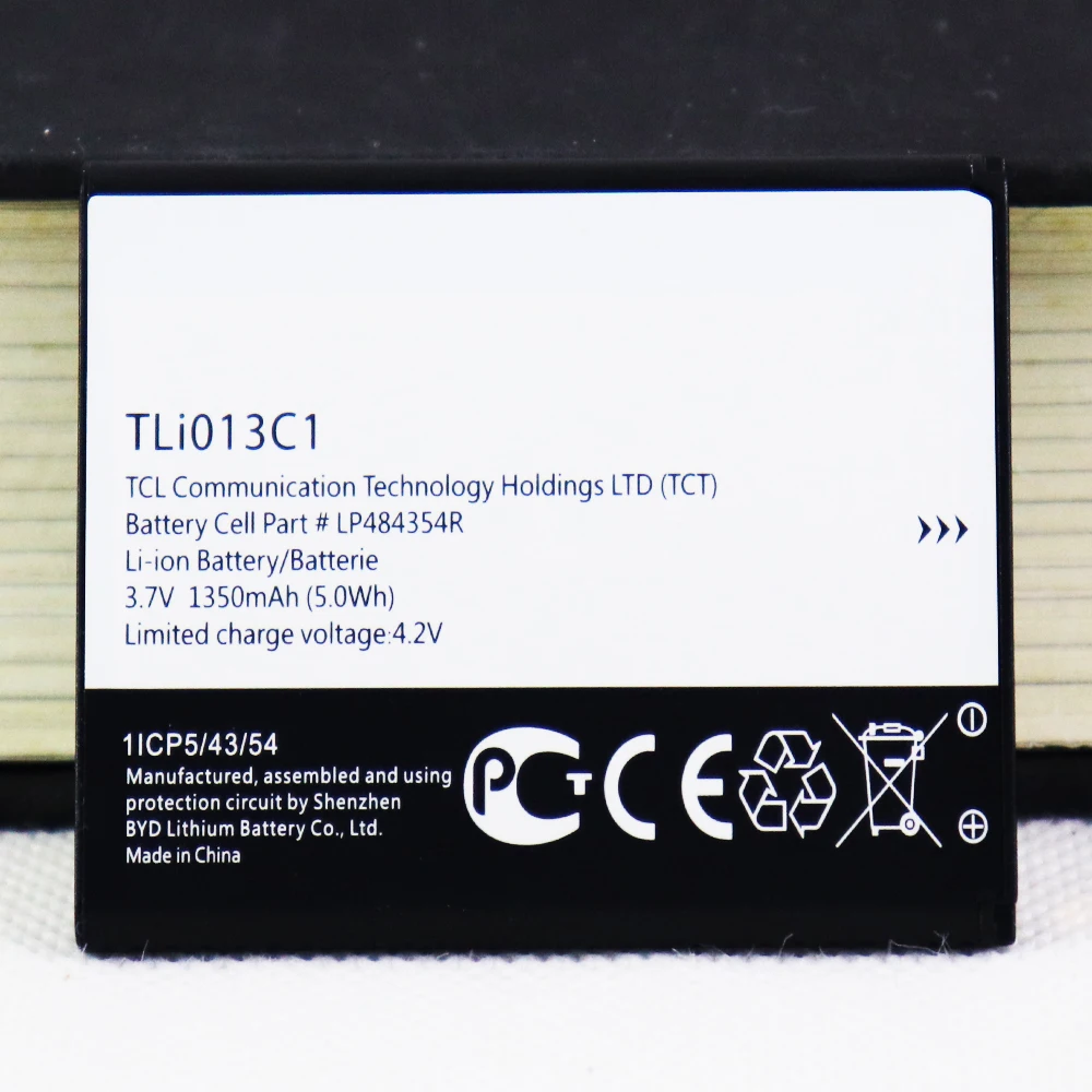 TLi013C1 1350mAh  for Alcatel One Touch Go Flip Phone/4051S mobile phone battery