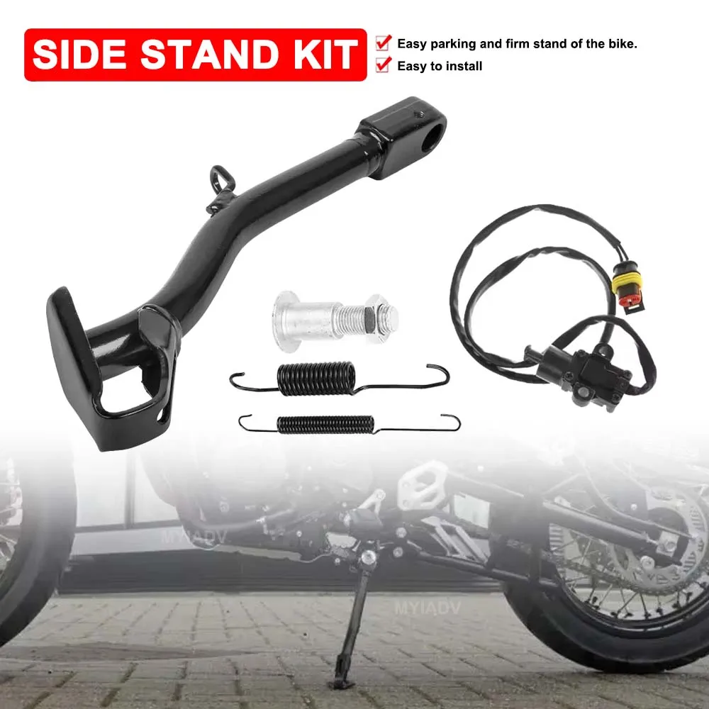 

Motorcycle Side Stand Kickstand Parking Bracket For Benelli TRK502 TRK502X TRK 502 X Foot Support Side Stand Holder Accessories