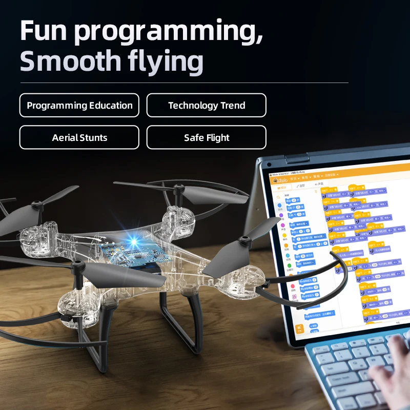 S47 2.4G RC 드론 4K 카메라 드론 쿼드콥터 높이 고정, FPV 및 장애물 회피 기능 포함 리모컨